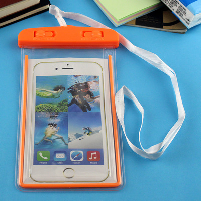 mobile phone Waterproof bag Swimming drift diving transparent Waterproof bag Apple IOS6/8 currency Mobile Waterproof Bag