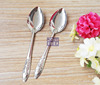 No. 2 Rose Spoon Watermelon Spoon Small Spoon Stainless Steel Gift Spoon Student Rice Spoon Fast Meal Rice Spoon 15cm