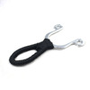 Street slingshot stainless steel, handle, silver hair rope, wholesale