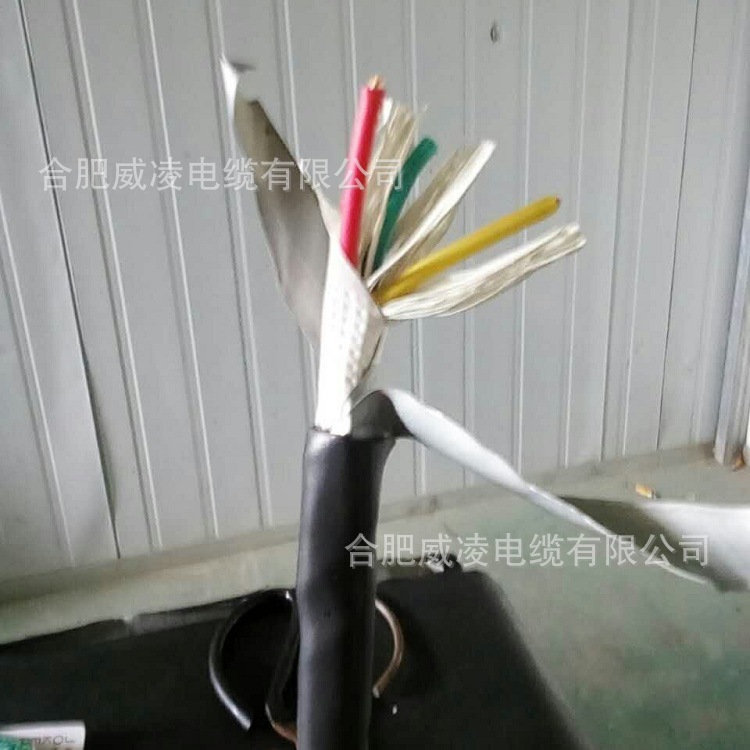 Armored communication Cable ZR-KVVP22 Flame retardant control Shield 245678 10*4 square