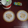 Factory Direct Selling European -style Perm Period House Hotel KTV Round Cushion Table Cushion Cushion Hot Cushion 10cm