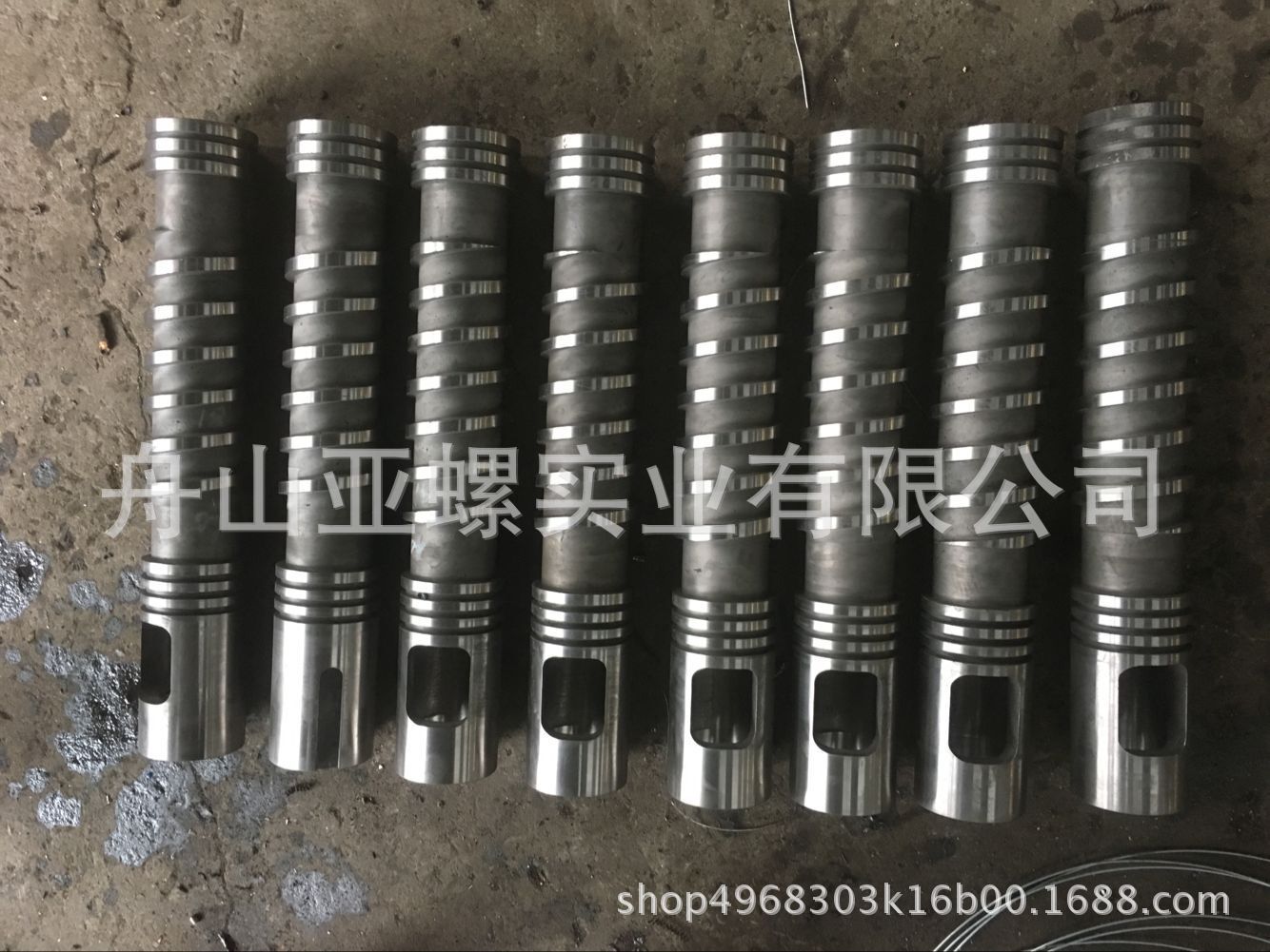 舟山螺杆料筒 厂家直销供应橡胶挤出机螺杆机筒