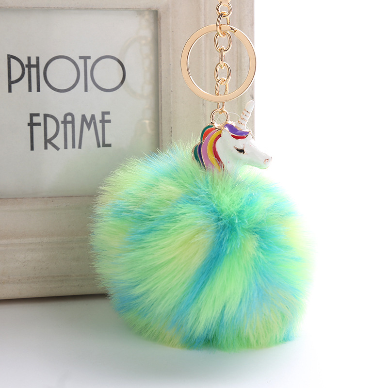 50g Weight Keychain Classification 1 Piece Quantity Daily Occasion Plush, Metal Material Unisex Gender Cute, Sweet Style 1 Piece Cute Sweet  Plush Metal Unisex Keychain 8