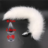 Imitation of fox tail anal plug couple sex products