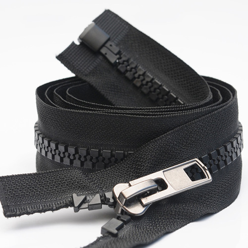No. 10 resin zipper rubber tooth plastic zipper clothing luggage accessories zipper open tail zipper clothing wholesale