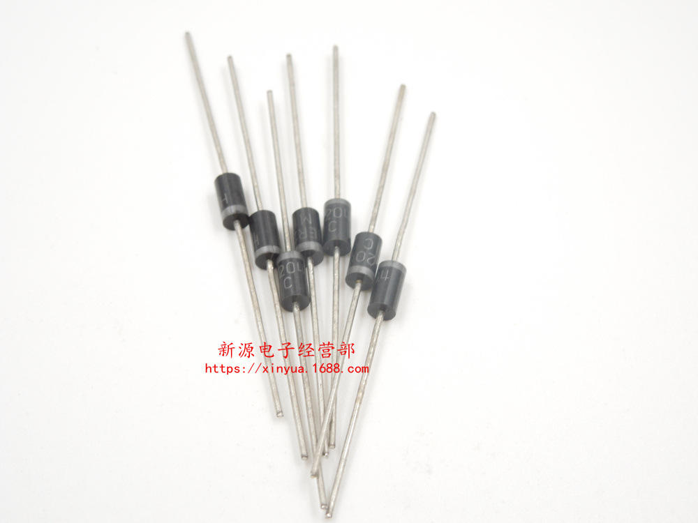 HER205 超快恢复二极管 DO-15 全新 2A 400V 二极管 205