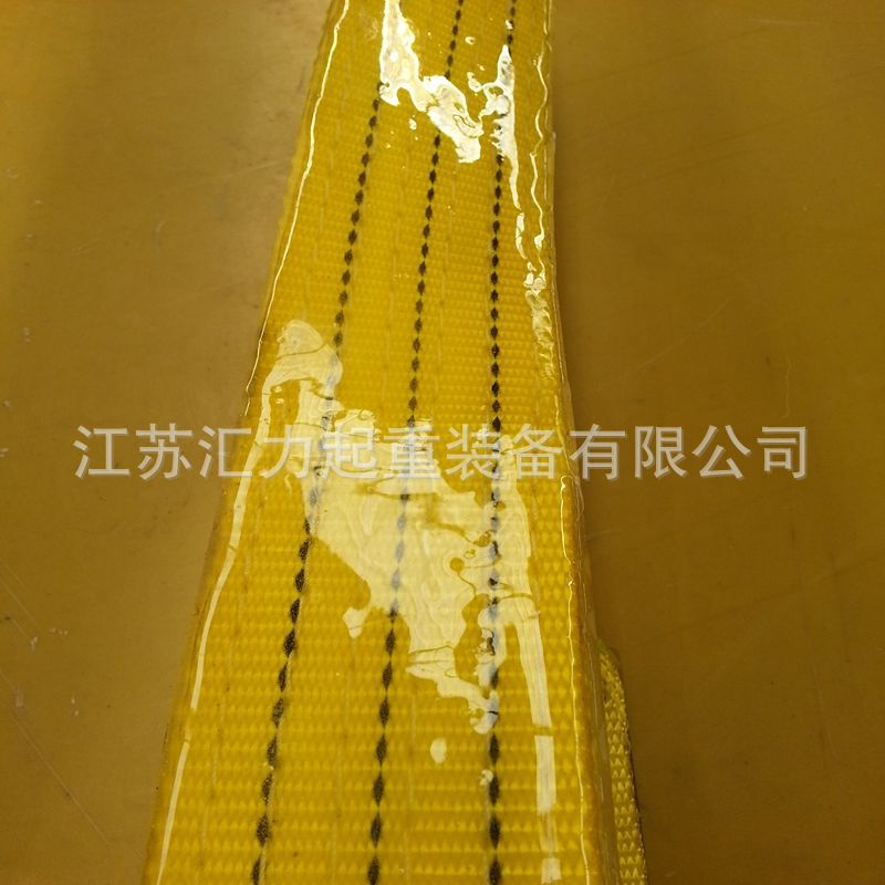 厂家供应玻璃吊带3t3m 聚氨酯防割吊装带3t2m 防割耐磨材质
