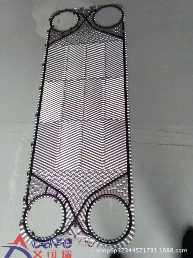 供应船用板式冷却器T20-MFG不锈钢板片 密封垫片