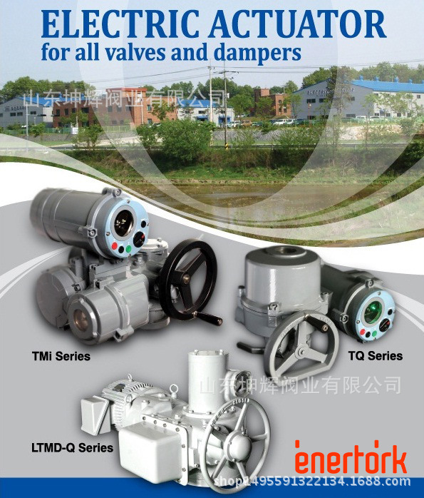 韩国ENERTORK摩根原装进口/TMi系列多回转电动执行器