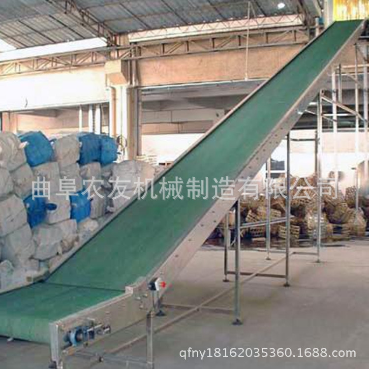 手动升降输送设备 粮食装货皮带机加工