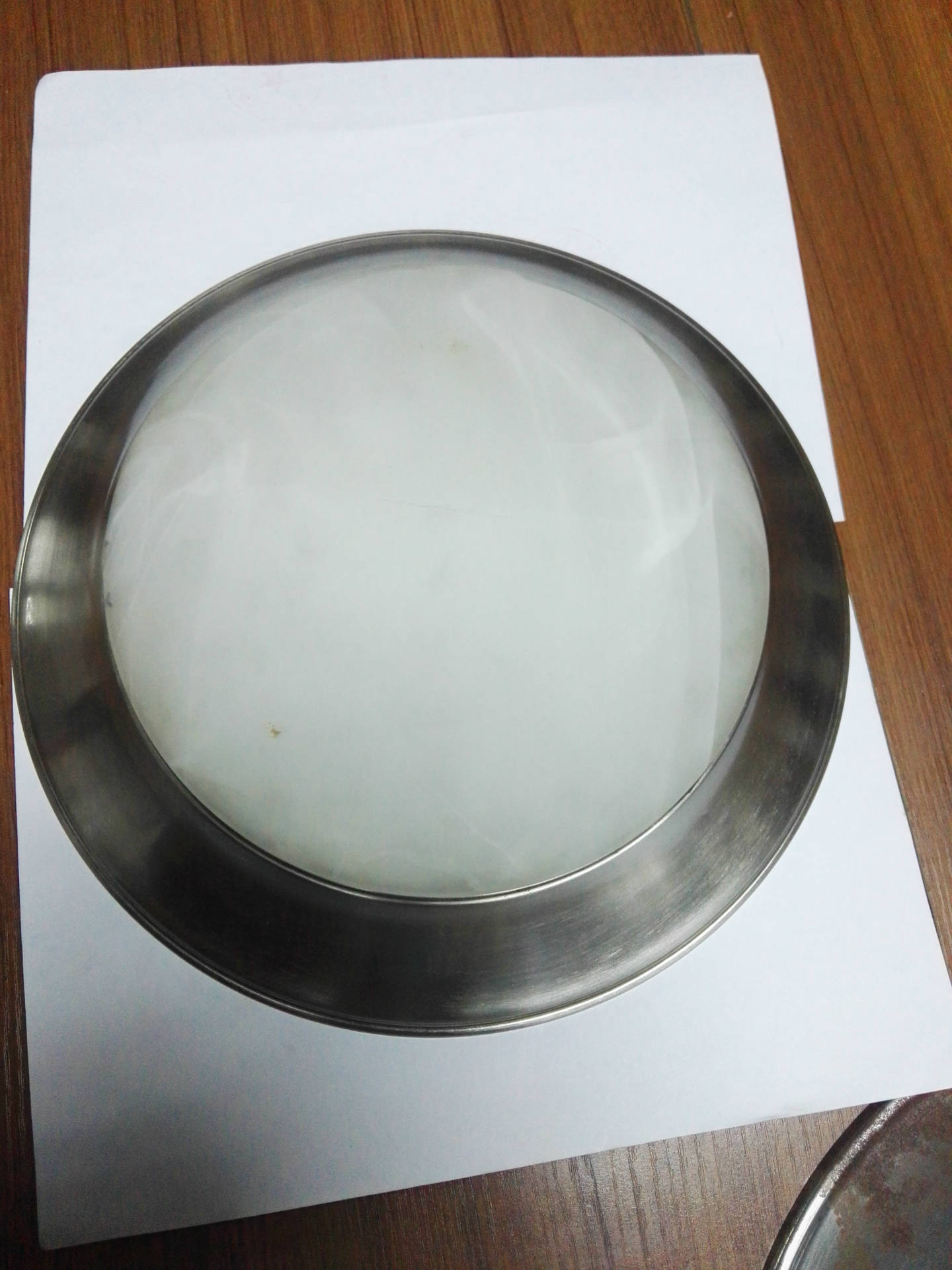 五金加工 11寸美式吸顶灯罩外壳套件卧室阳台房间 旋压加工类