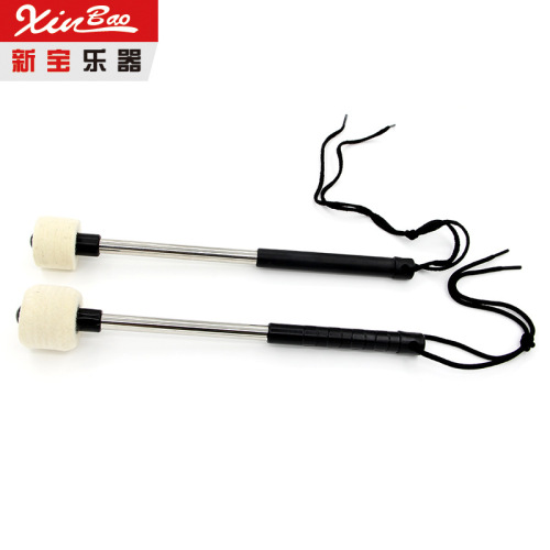 Xinbao musical instrument army drum sticks, high-end professional stainless steel drum hammers, army drum sticks, 16 yuan/piece