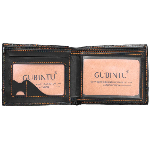 GUBINTU Wallet Men's Short Wallet Trendy Slim Wallet Student Style Wallet