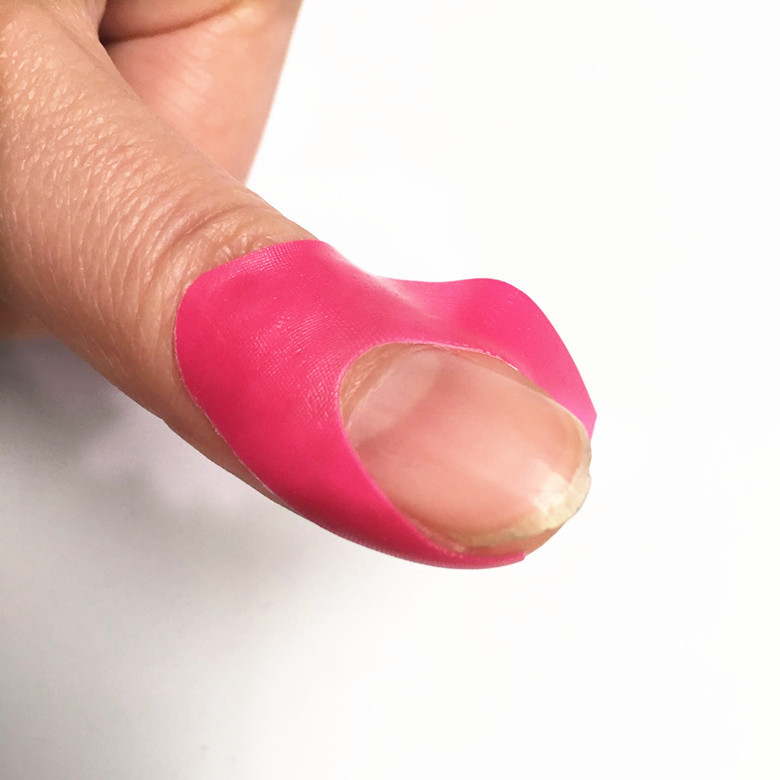 Esmalte de uñas pegatinas anti-desbordamiento esmalte de uñas desbordamiento de uñas en forma de U pegatinas anti-desbordamiento pegamento anti-desbordamiento pegatinas en stock al por mayor