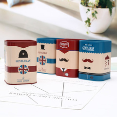 Factory Direct Supply Malleable Iron Savings Can Creative Meter Sign Cartoon Iron Can Square Metal Storage Box Wholesale