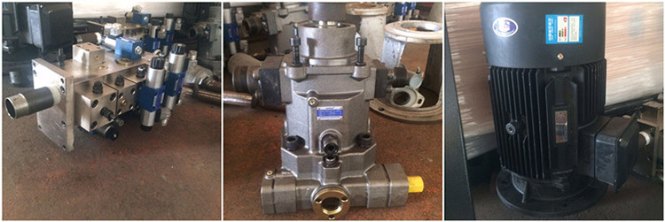 250吨四柱液压机细节