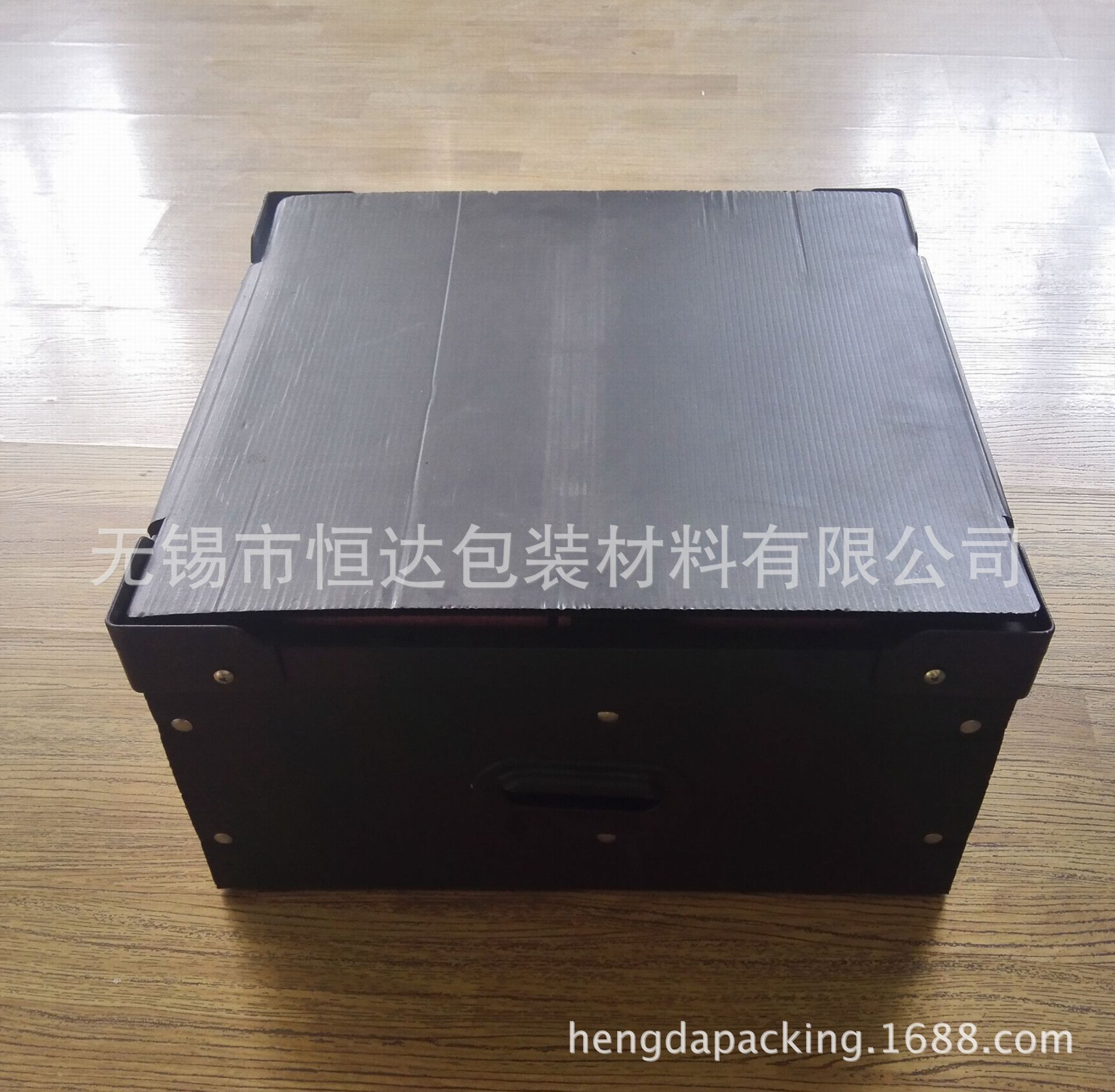 厂家直供 PP塑料中空板周转箱 可配刀卡 防静电周转箱刀卡