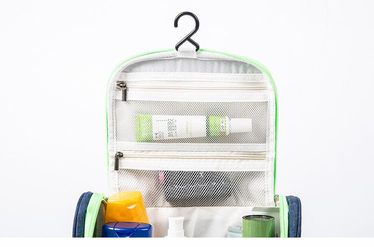 607g Weight Storage Bag Storage & Cleaning Polyester Material Solid Color Pattern Simple Style Style Red Color Simple Travel Large Capacity Cosmetic Bag Wholesale Nihaojewelry 2