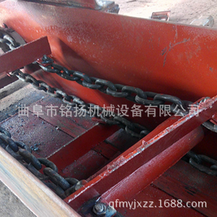 深圳双链条煤渣处理输送机煤粉刮板输送机厂家