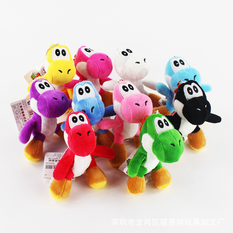 Yoshi Yoshi Dinosaur Plush Toy Doll Small Pendant Mobile Phone Chain 10 Color Yoshi Yoshi Dinosaur Plush Toy Doll Small Pendant Mobile Phone Chain 10 Color