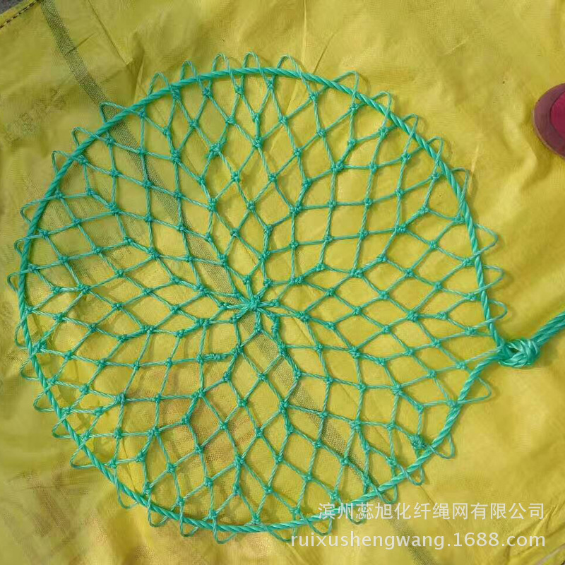 Manufactor goods in stock Safety Net Green well cover net Polyethylene Municipal administration Inspection well Manhole Fence customized