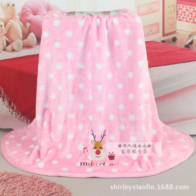 粉色 鹿 童毯 (35)