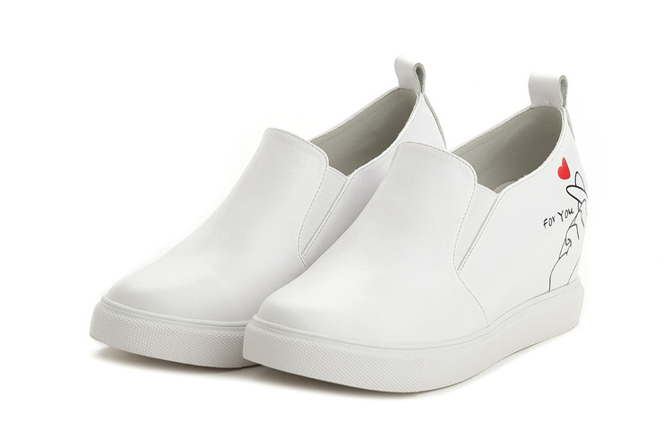 Baskets femme en En cuir - Ref 3421133 Image 42