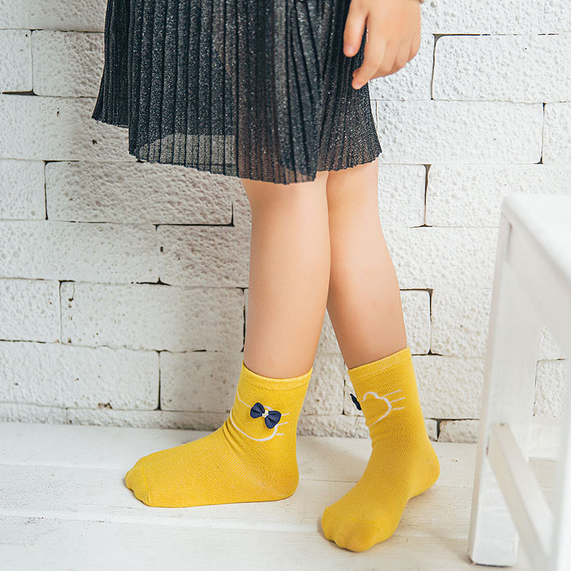 Calcetines con Lazo de Algodón para Niños con Absorción de Sudor y Antifricción image 1