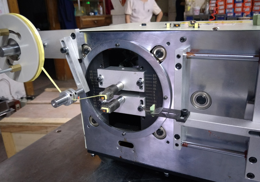 EE1311.58.58.3变压器电感磁芯自动包胶机TM-1948S小型自动包胶机