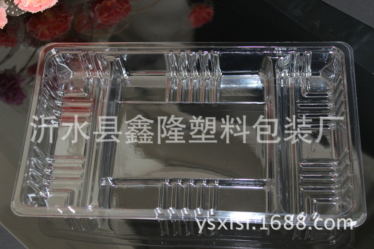 饼干面包蛋卷内托盒 塑料包装盒 长方形pet吸塑托盘批发