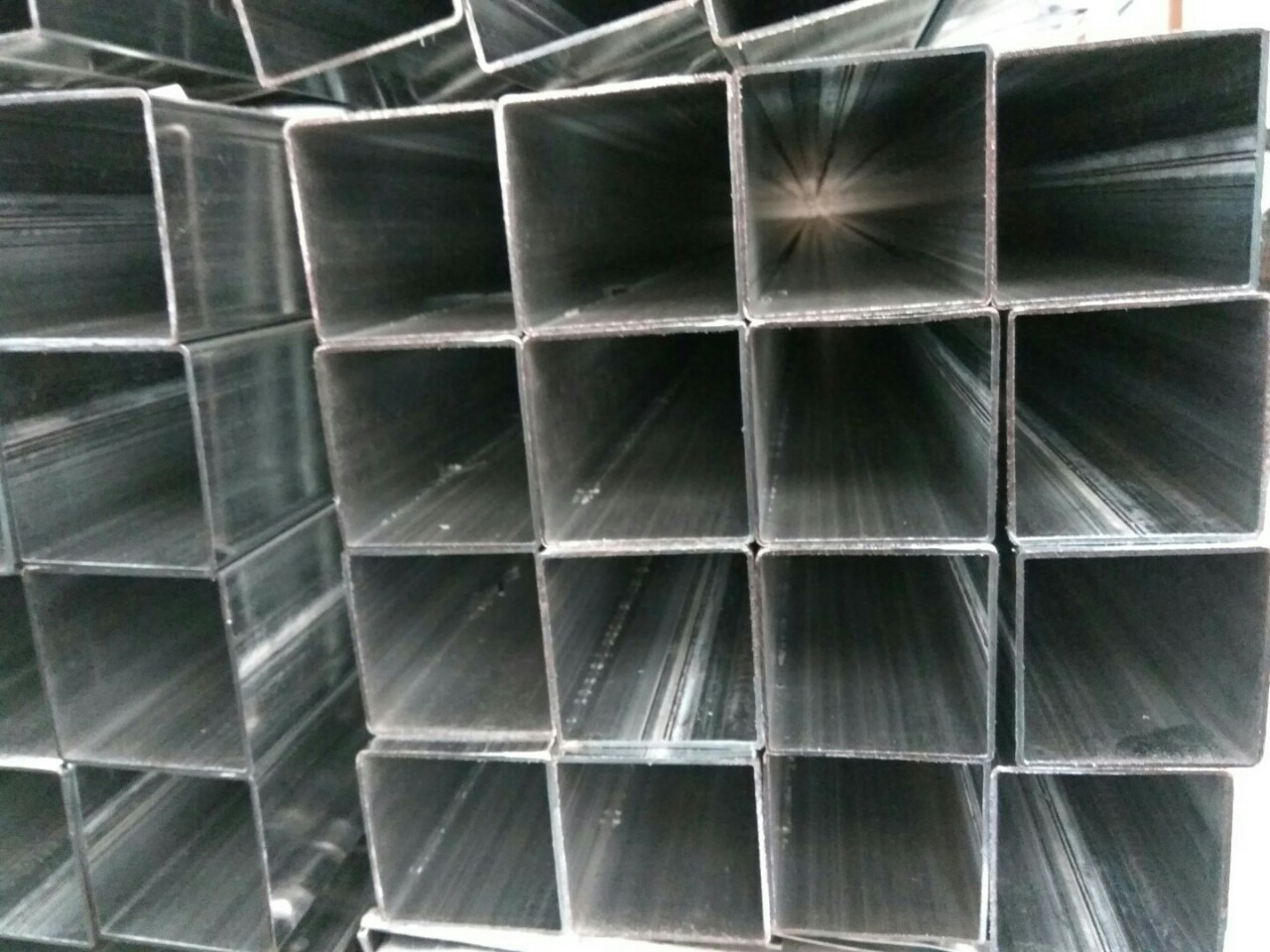 镀锌管 镀锌板管 镀锌方管120*120 热镀锌管