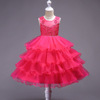  autumn and winter selling new big butterfly knot child skirt girl lace