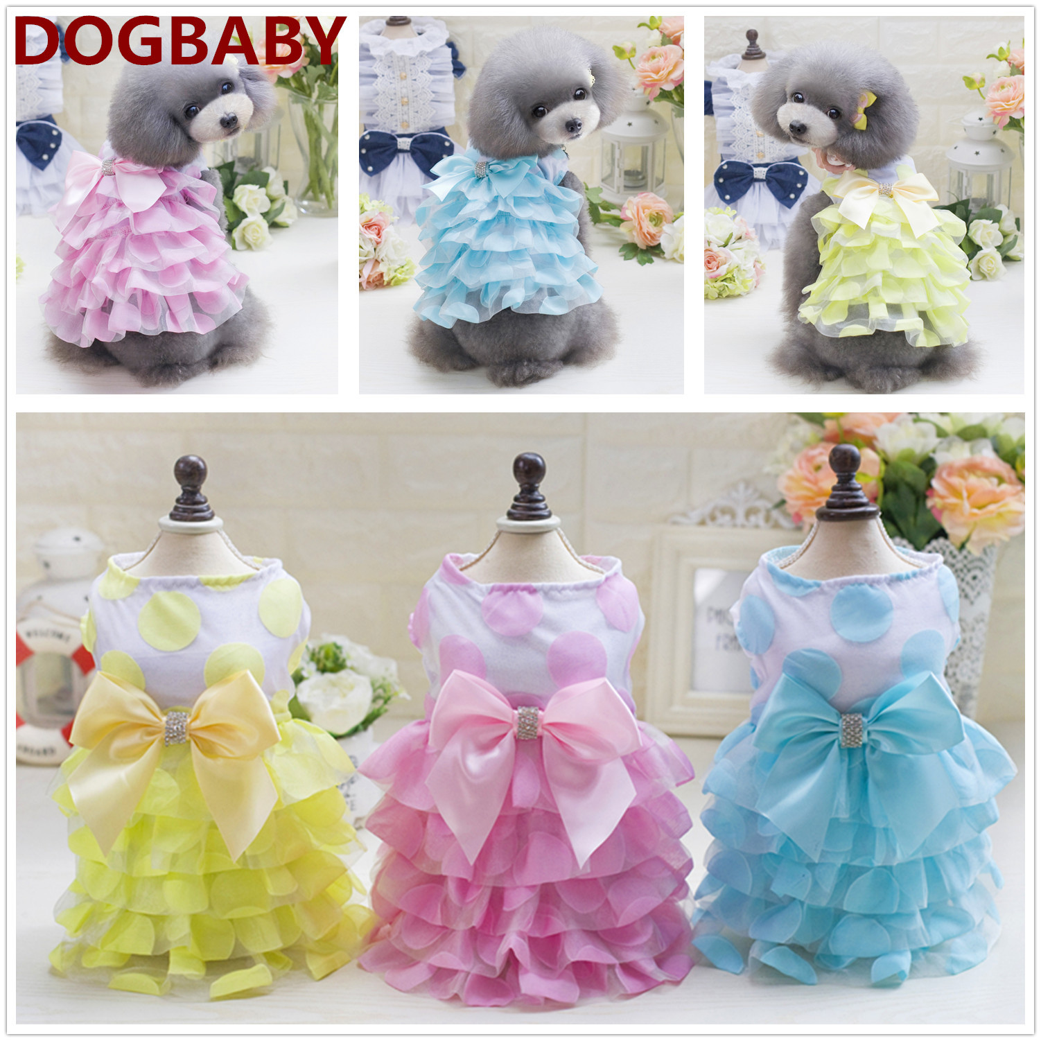 韩版大点点纱裙