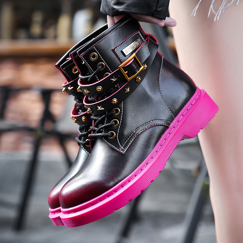 Bottes femme IMPRESSION VERTE en En cuir - Ref 3355071 Image 1