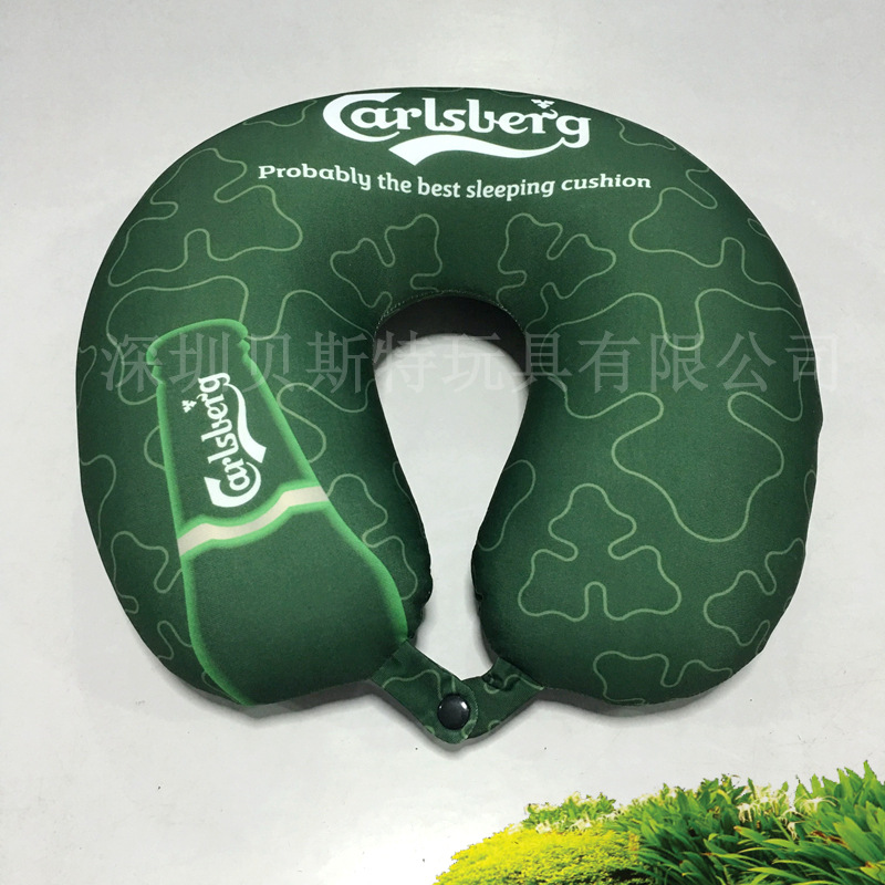 Soft comfortable neck pillow from foam