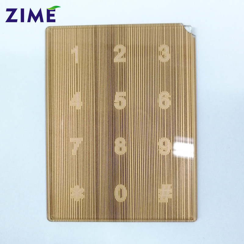 触摸面板 亚克力智能门锁PC指纹锁面板盖 智能家用触摸密码锁面板