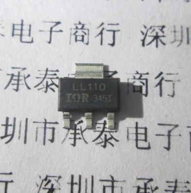 N通道MOS场效应管 IRLL110 LL110 SOT-223 全新原装