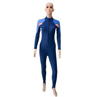 韓國新款長袖防紫外線遊泳衣 沖浪衣 戶外海上度假休閑潛水衣