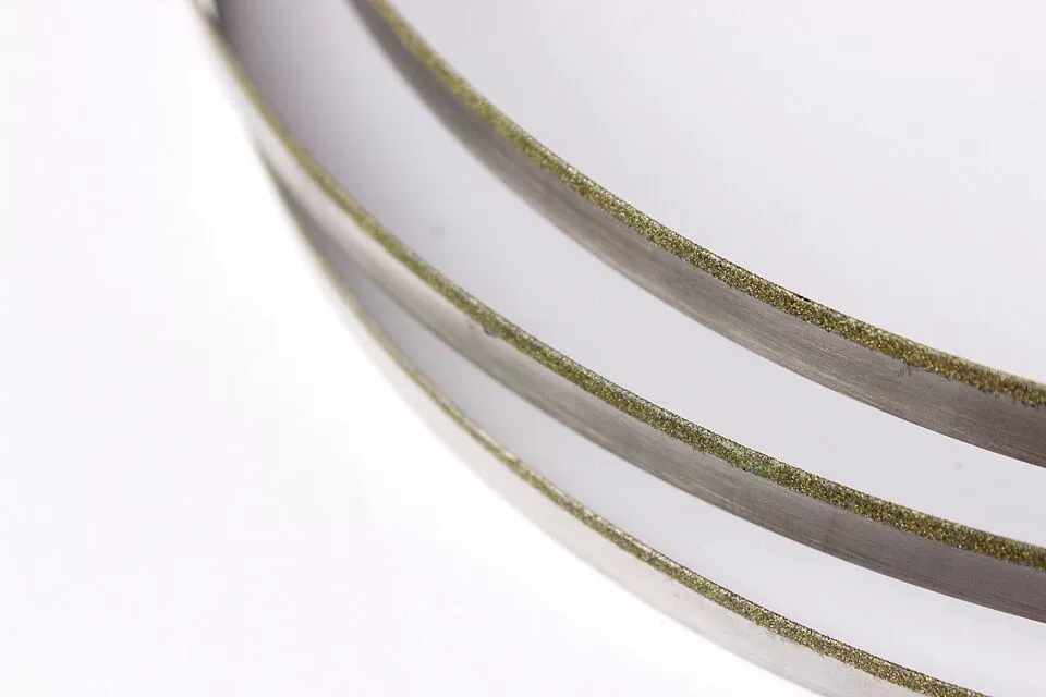 Diamond ring-shaped continuous tooth band saw imported from Germany, seamless welding, sharp and durable