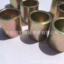 电动车配件电机标准件轴套衬套彩锌15*21外圆20三价彩16*9轴套