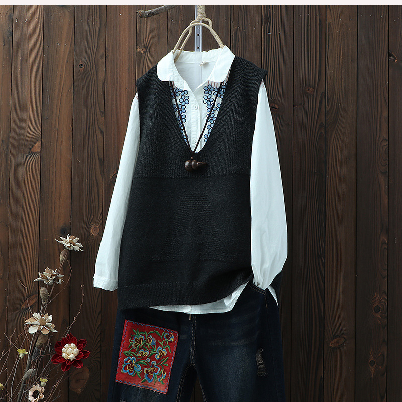 Gilet femme en Fil de base - Ref 3318090 Image 17