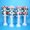 Factory approves hollow Roman roads to pillar new plastic hollow wedding products Roman column flower pot portable