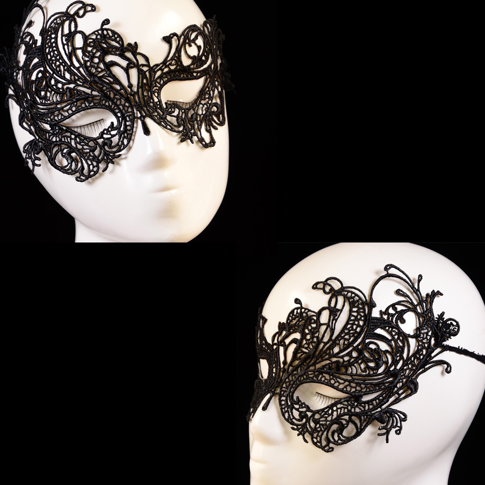 New Women's Sexy Lace Mask Easter Party European And American Fun Accessories