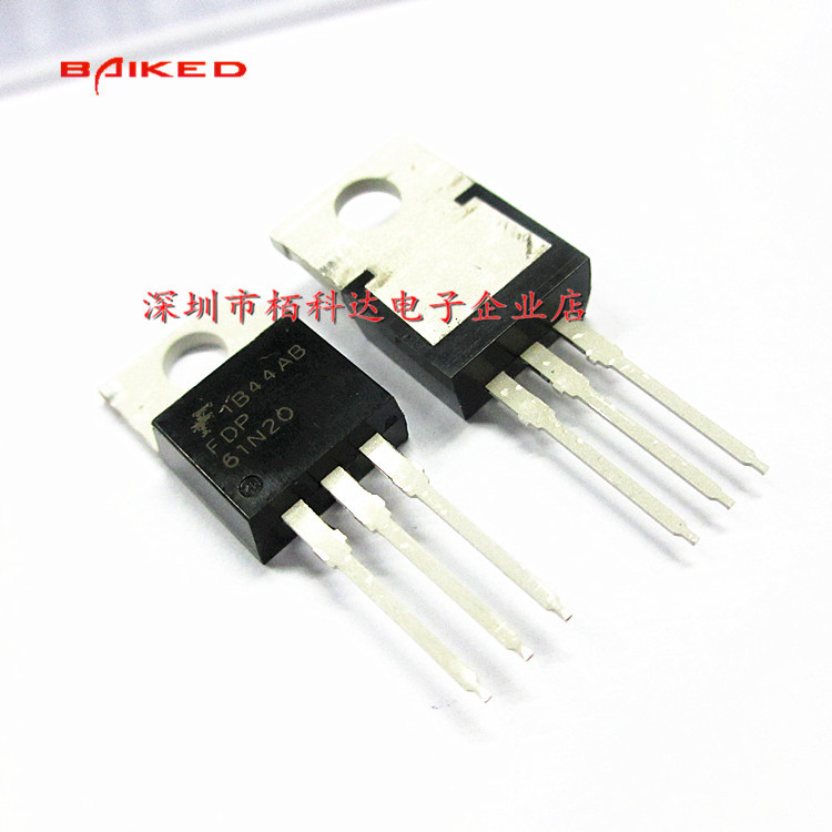  FDP 61N20 FDP61N20 晶体管MOSFET N-CH 200V 61A TO-220 