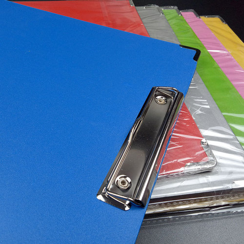 Manufacturer wholesale Haoze 8k rainproof sketching board clip, cloth pattern color metal corner, children's sketching board