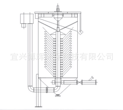 辐流式溶气气浮机