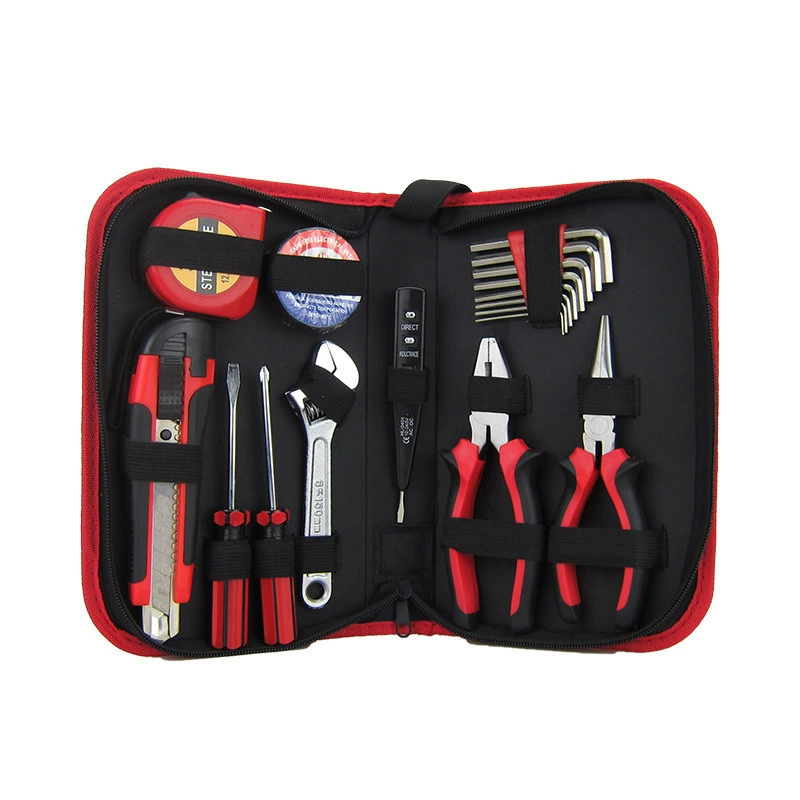 Hardware Toolbox Set, Multi-Piece Home Repair Kit, Portable Case, 9–157 pcs