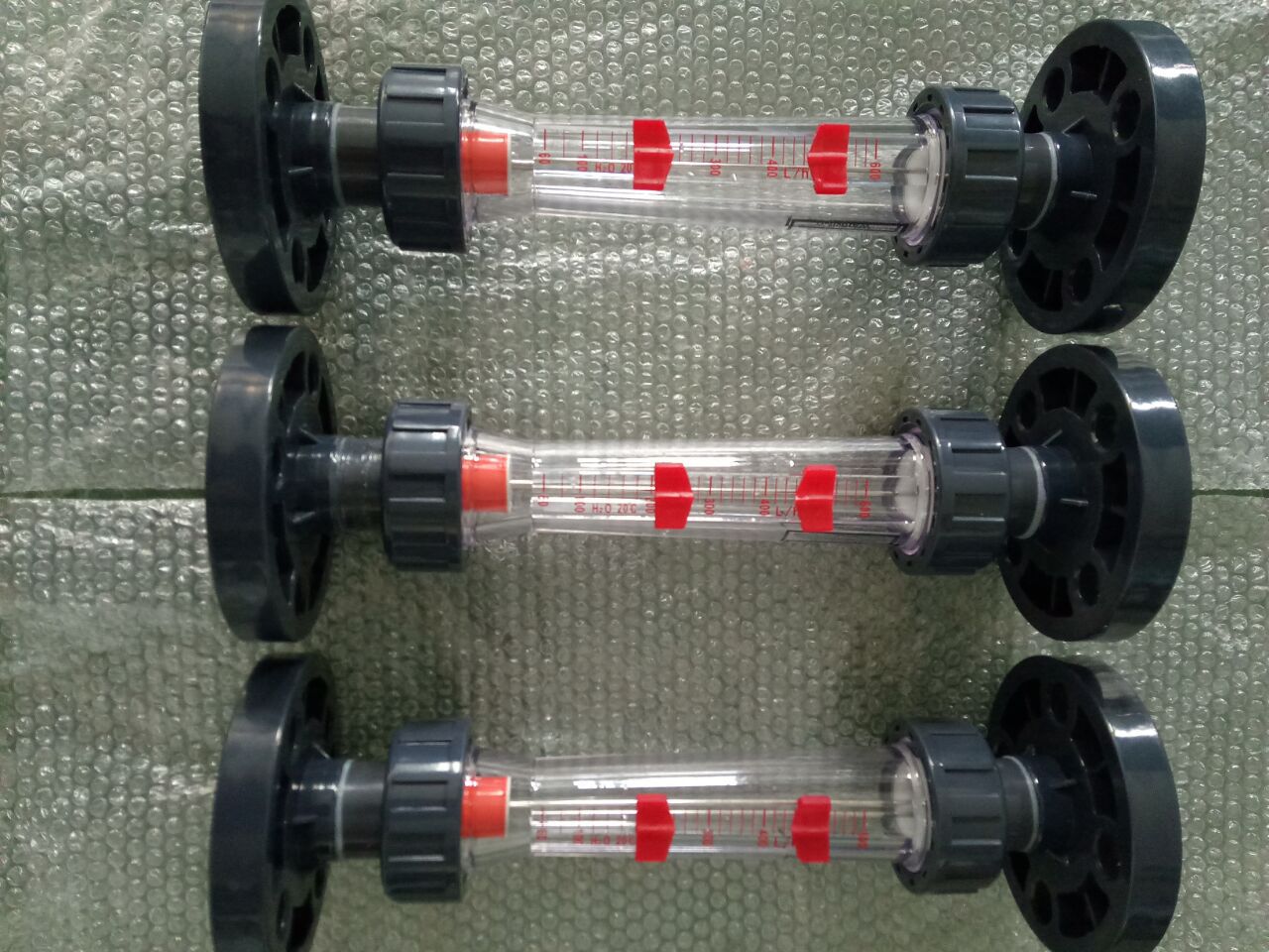 专业厂家 测液体  浮子流量计塑料转子红标UPVC流量计 法兰连接