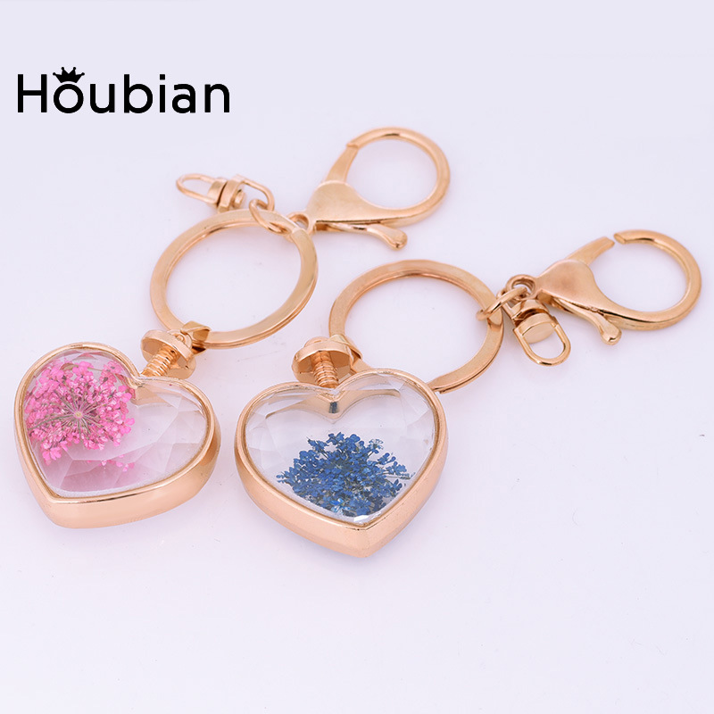 Creative glass pendant heart shaped