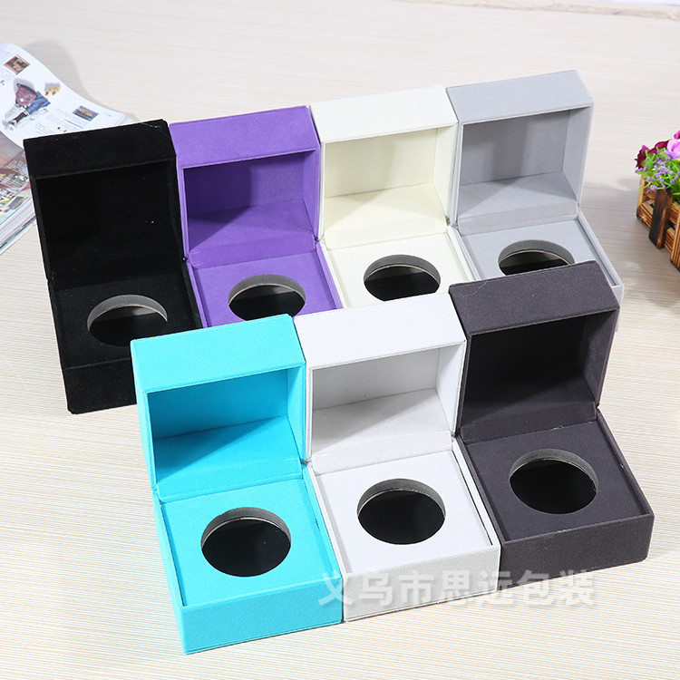 工厂可定全绒方形花盒 鲜花礼品包装绒布鲜花盒  精美礼品盒